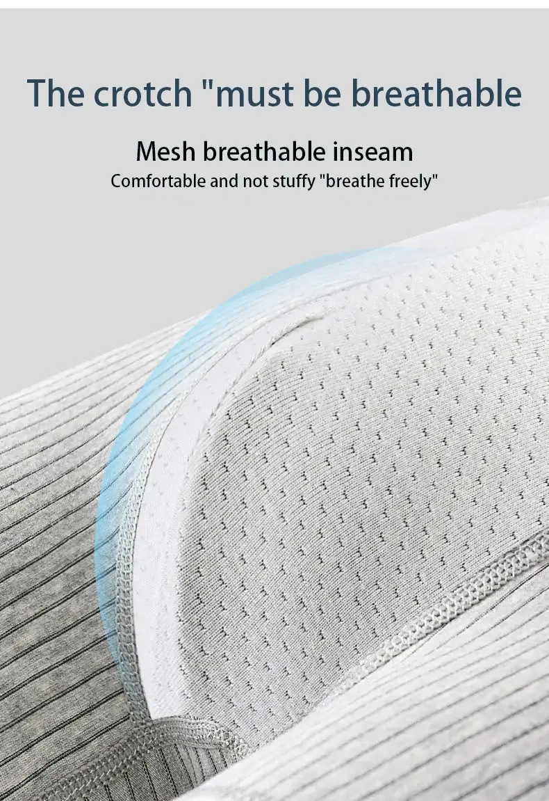 Bộ 4 Quần Lót Boxer Nam Mềm Mại, Thoáng Khí Và Thoải Mái Quần Sịp Nam Sọc Hợp Thời Trang Cá Tính Dáng Rộng Võ Sĩ
