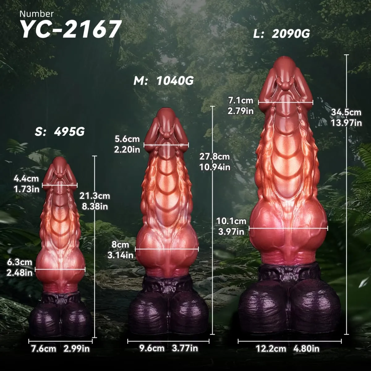 Big Knot Monster Penis Dragon Scales Dildo Horse Cock Silicone Anal Plug Butt Plug Prostate Masturbator Sex toys for adults — image 2