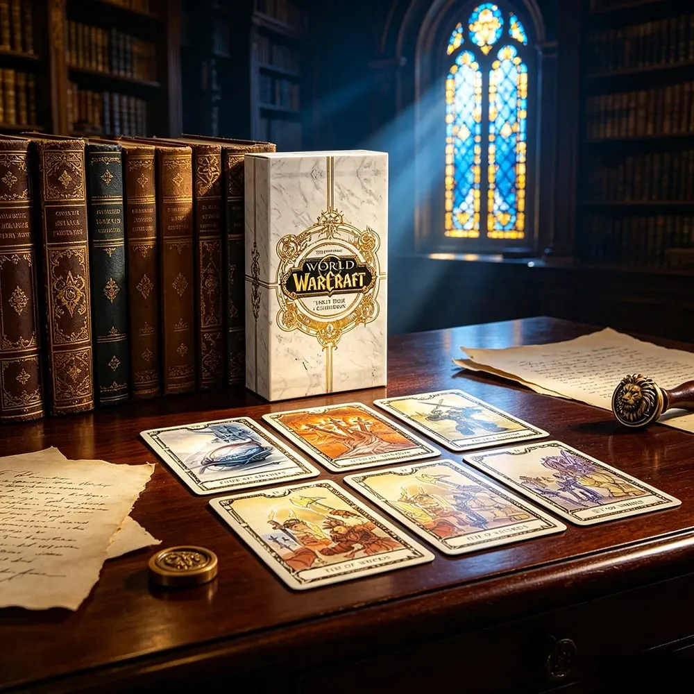 World of Warcraft Tarot Deck Classic Game Character Tarot Deck Fate Divination Card Game Perfect for Spiritual Guidance