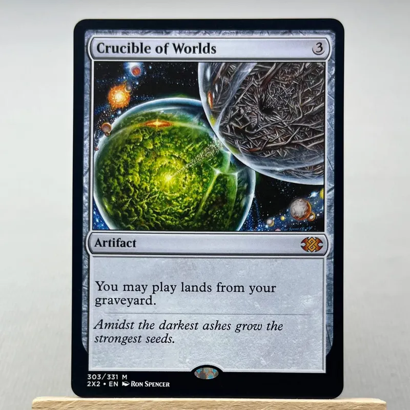 AFR 2X2 KHM HOLO9-002 Tcg Proxy Cards Smothering Tithe Bloom Tender City of Brass Damnation City of Brass City of Brass
