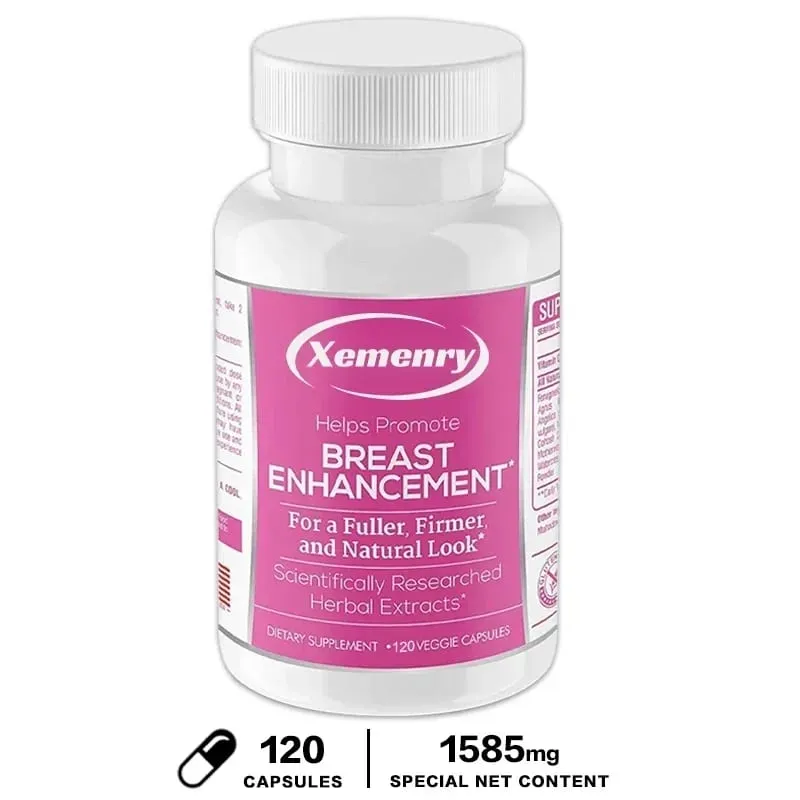 Supplement voor borstvergrotingscapsules - Vitamine C Fenegriek Angelica Chasteberry - Voller formaat Heldere huid Gelukkiger humeur — image 9