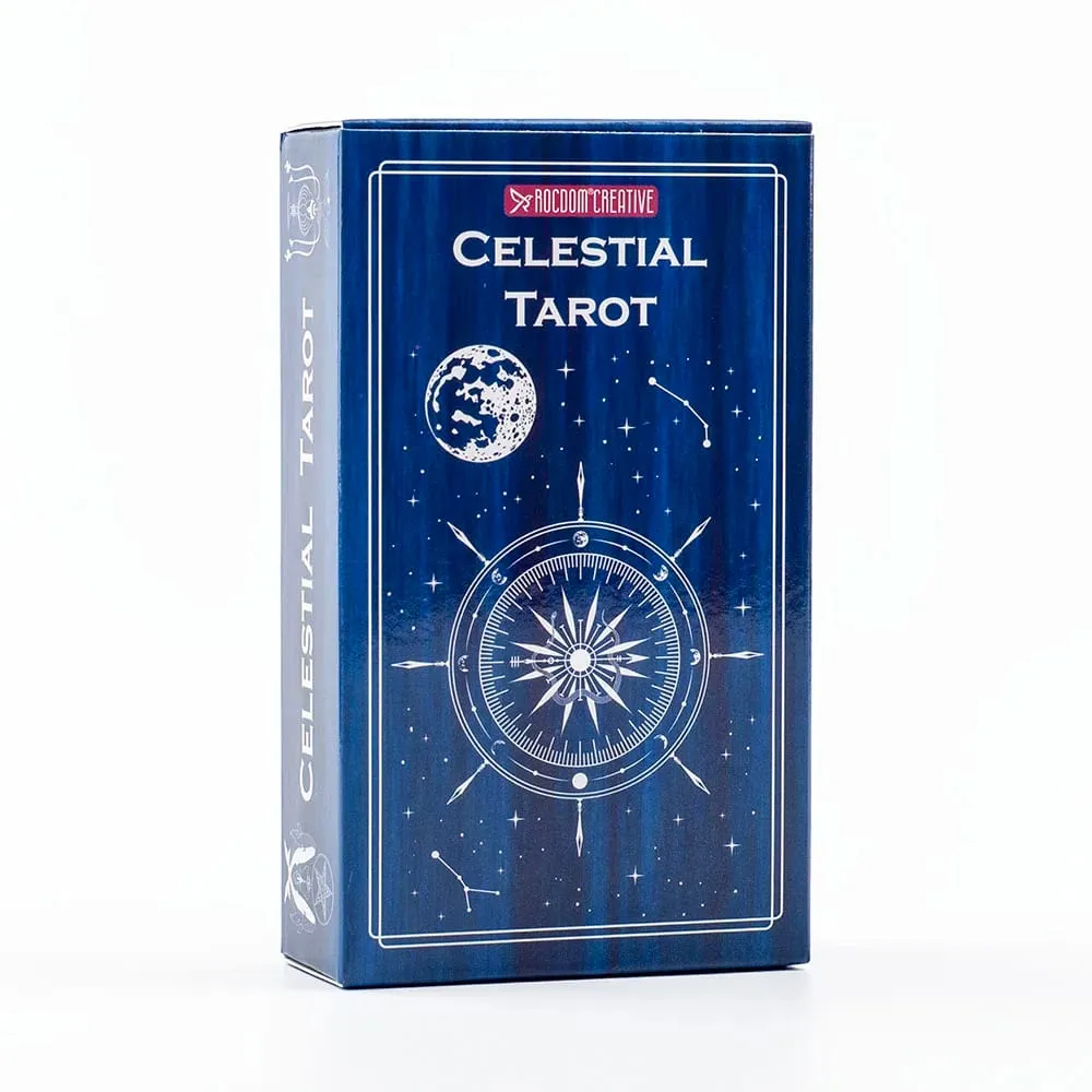 Celestial Tarot filled with the mysterious atmosphere of cosmic celestial bodies Divination Edition Deck Board Playing Games