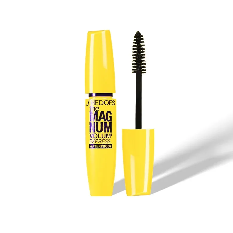 Yellow Mascara Waterproof Lengthening Curling Volumizing Natural Long-Lasting Smudge-Proof Eye Makeup Cosmetics — image 7