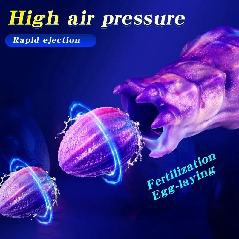 Newly Developed Ovipositor Toy Inflatable Anal Plug Vaginal Laying Eggs Fantasy Knot Dildo Sex Toys For Women Men Adult Games
