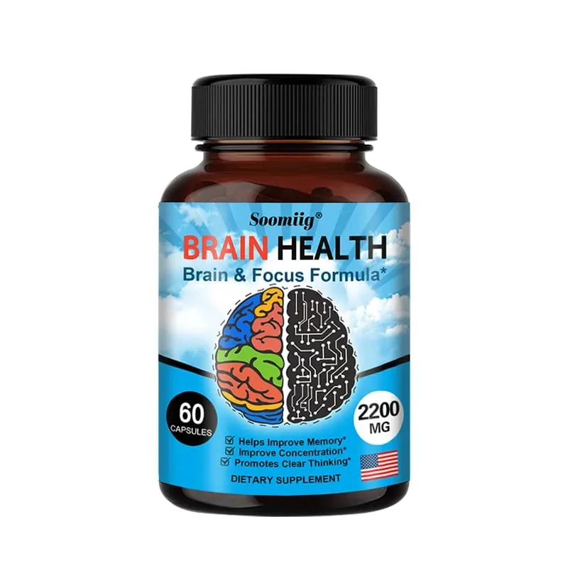 Ginkgo Biloba Capsules 1200mg Supports Memory Brain Function and Mental Alertness Brain Health Supplement 30/60/120 Capsuels — image 8