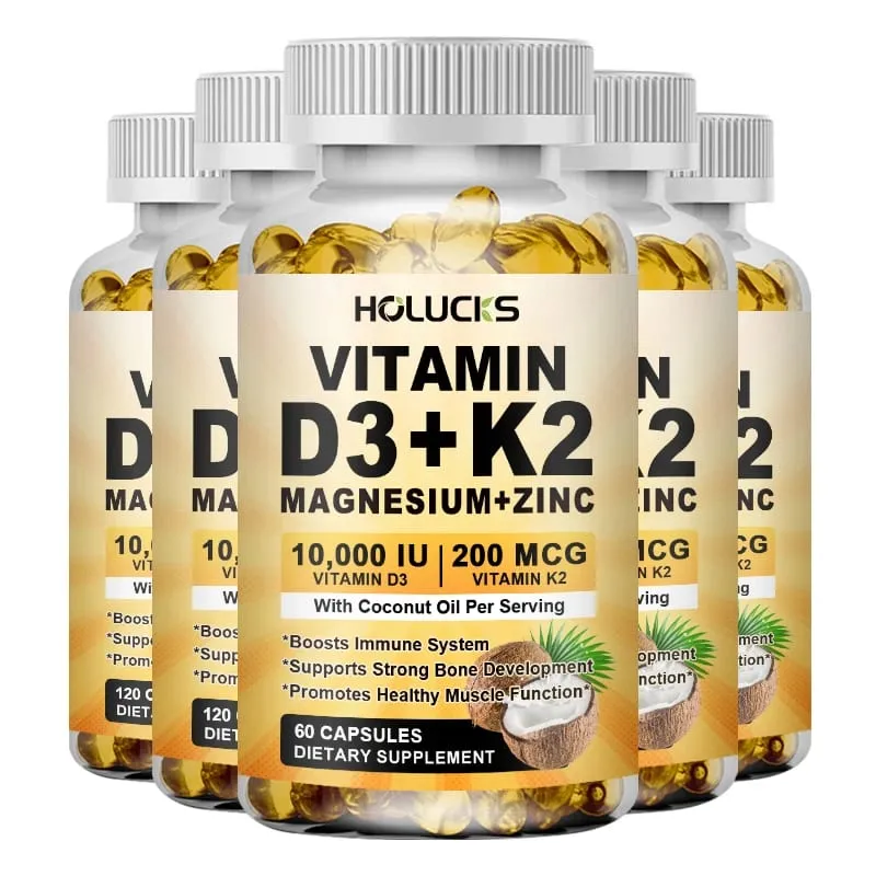 Bone & Joint Health Support Supplement with Zinc Magnesium for Muscle Growth Heart Wellness Immune Function Energy — image 11
