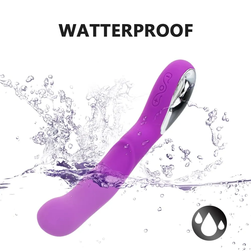 Vibrador para ponto g, estimulador vaginal, ponto g, massageador de clitóris, varinha mágica à prova d'água, brinquedo sexual recarregável para mulheres