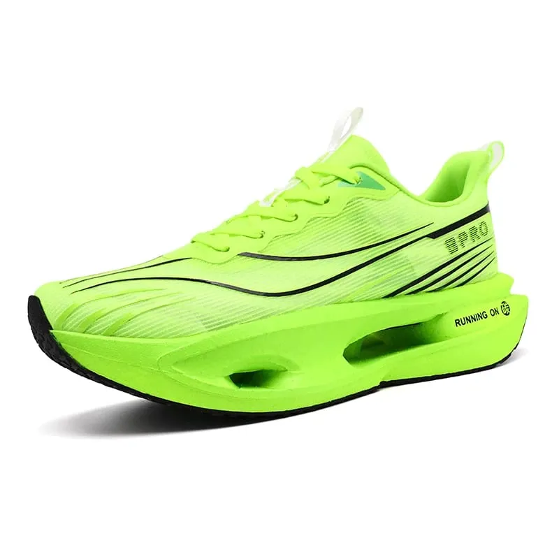 2026 Men Sports Running Shoes Marathon Breathable Light Comfortable Women Athletic Sneakers Carbon Board Trend Athletic Sneakers — image 8