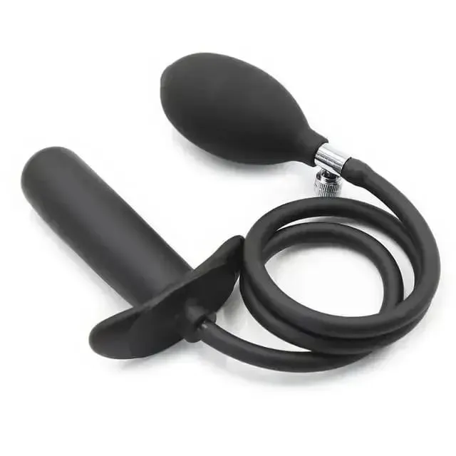 Anal Expander Expand Uppblåsbar Anal Plugg Överdimensionerad lavemang Training Butt Plug Butt Dilator Ass Prostata Sexleksak för män Kvinnor — image 10
