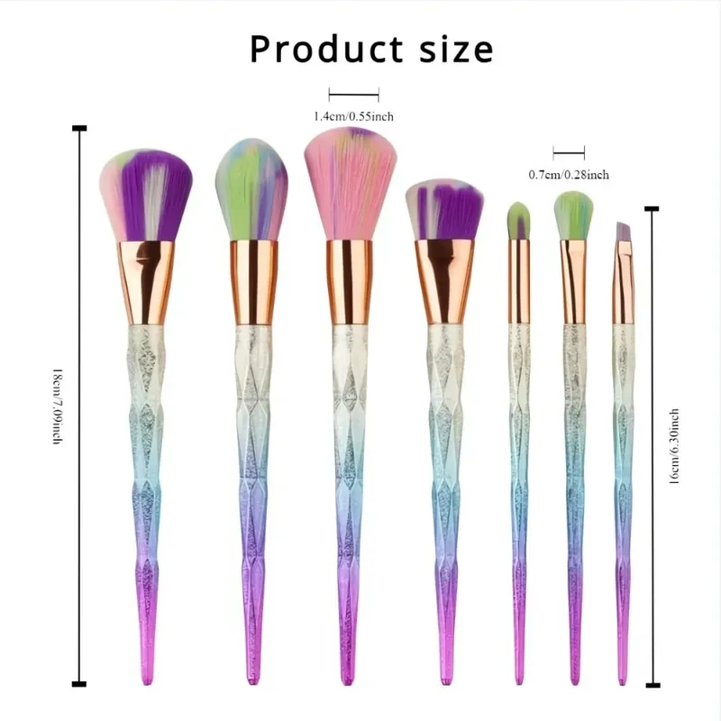 1-14pcs Makeup Brushes Tools Set Make Up Brush Tools Kits for Eyeshadow Eyeliner Cosmetics Brushes Maquiagem Soft Skin-Friendly