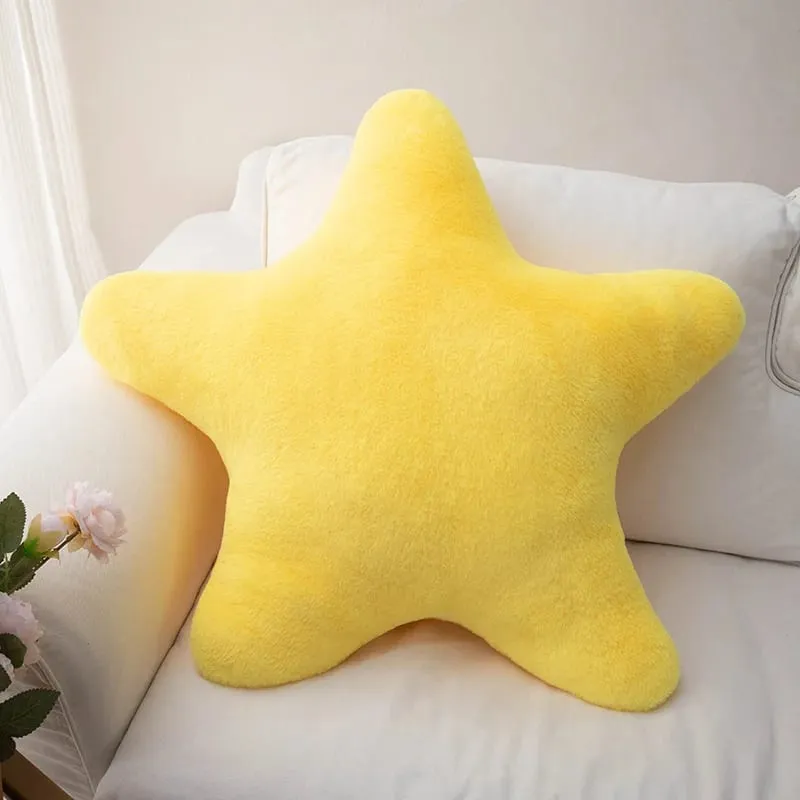 35/40cm Starfish Star Plush Pillow Stuffed Smiling Happy Sky Pillow Colorful Decor Cushion for Sofa Chair Back Support Gift — image 14
