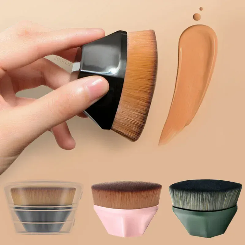 1Pcs New Arrival Foundation Brush BB Cream Makeup Brushes Loose Powder Brush Flat Kit Pincel Maquiagem Make Up Brushes
