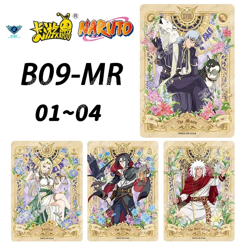 Kayou Naruto New T4W8 T2W9 Anime Rare Card Full Series ASP BP PU HR AR CR MR UR Complete Set Anime Collection Card Kids Toy Gift — image 5