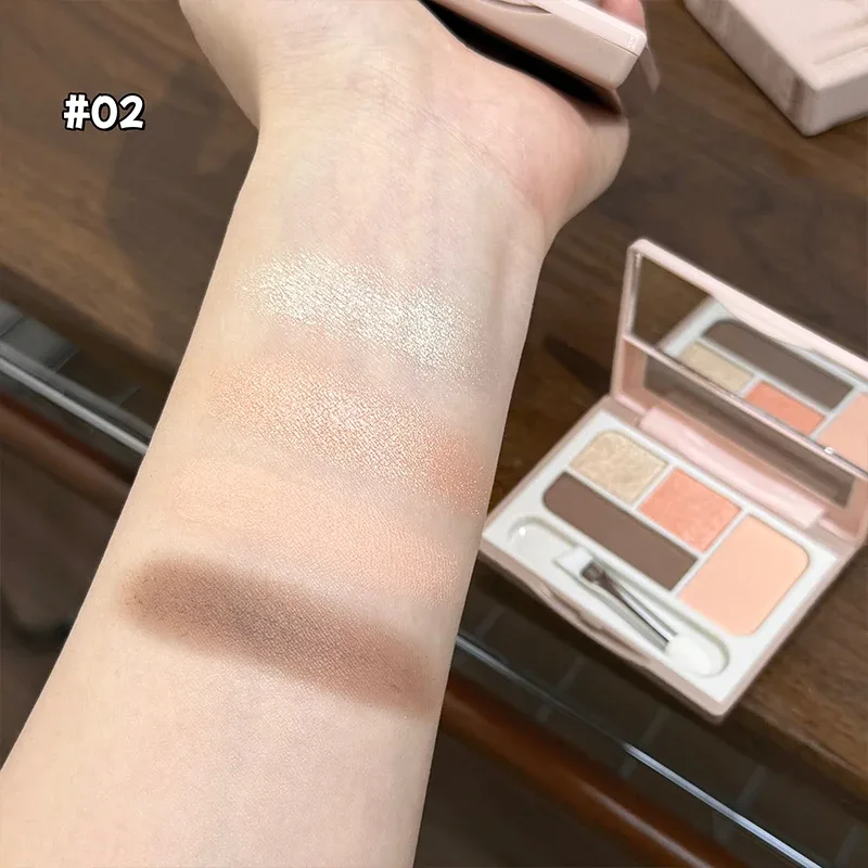 ART VALUE Pearlescent Eyeshadow Palette Makeup Lasting Glitter Matte Eye Shadow Shimmer Contouring Highlight Shadow Cosmetics — image 5