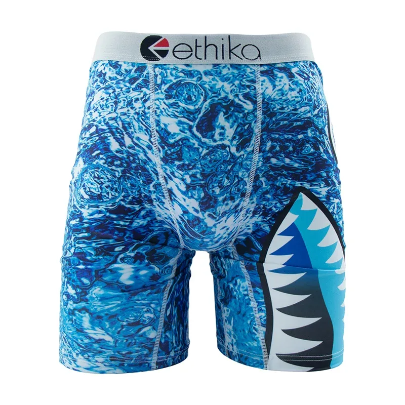 1Pcs Men Underwear Boxers Breathable Mesh Crotch Mens Panties Plus Size S-3XL Summer Man Underpants Men's Boxers Briefs