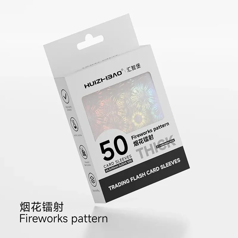 Obal na holografické karty 65,5 × 90 mm Barevný průhledný chránič karty pro TCG standardní/japonský obal na karty