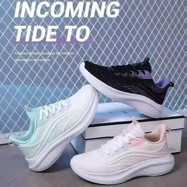 Casual Running Summer Fashion Anti Slip Hiking Breathability Athletic Shoe Tennis Woman Trend Woman Sneakers Couple — image 2