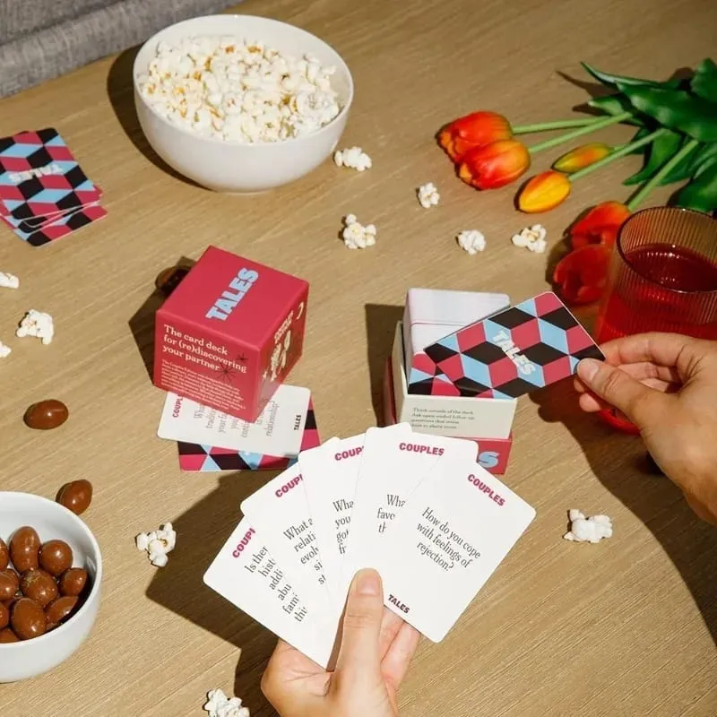 ▍New Dialogue Newcomer Couple Version Couple Dialogue Desktop Card Game Outdoor Family Game Card