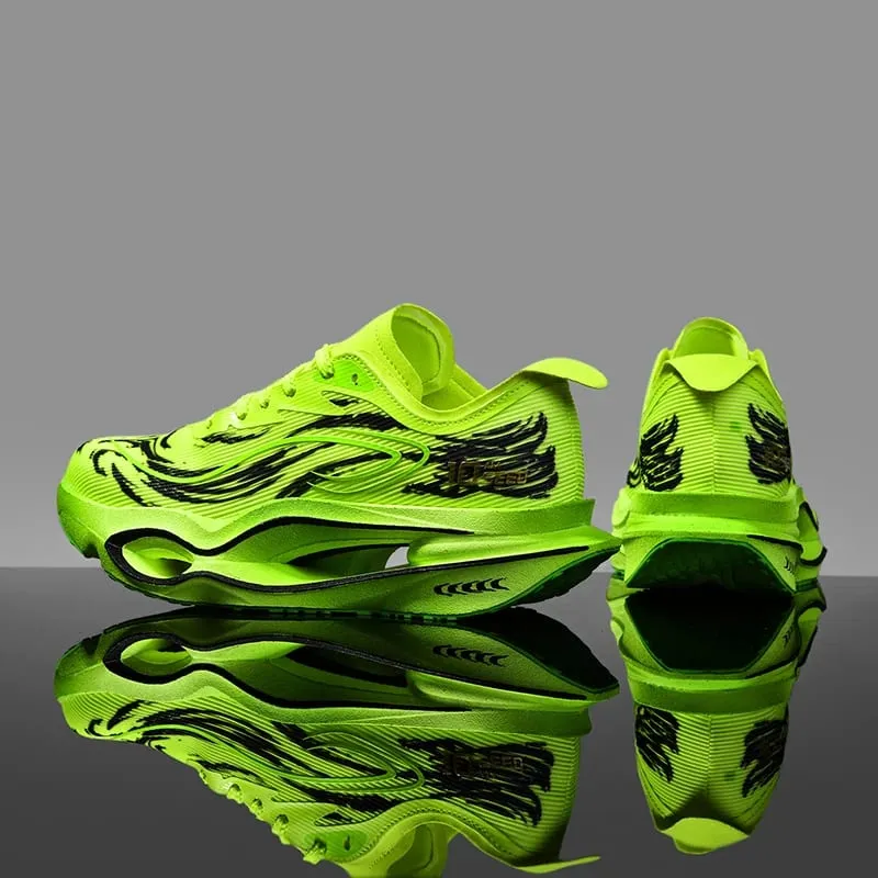Comfortable Marathon Men Running Shoes Carbon Board Speciality Sports Breathable Lightweight Women's Athletic Sneakers Autumn