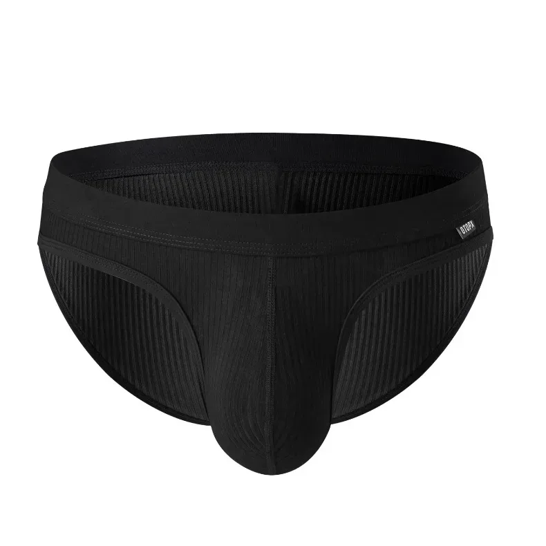 Men's Underwear U-Convex Pouch Briefs Breathable Soft Elastic Low Rise Panties For Men Daily Lingerie 2-Pack — image 18