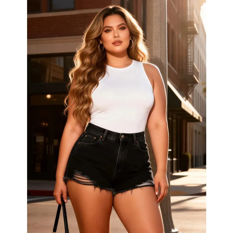 Women Sleeveless Stretch Base Layer Bodysuit One Piece Crew Neck Open Crotch Slim Fit Versatile Solid Tank Top S-2XL For Summer