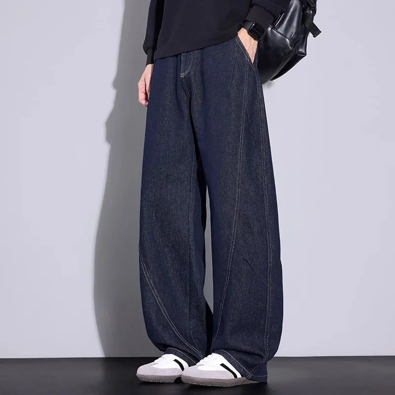 2026 Autumn and Winter Jeans Trend Loose Straight Casual Y2K Long Pants