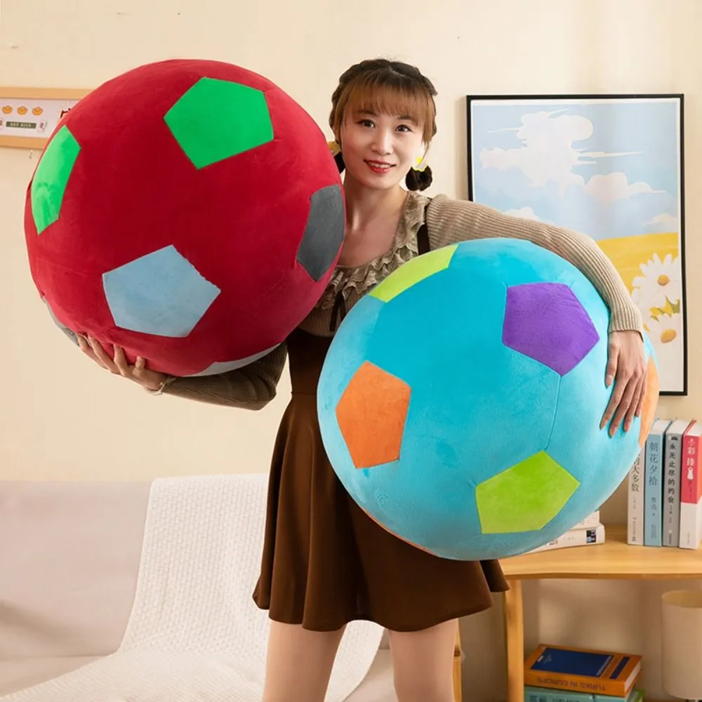 Creative Simulation Basketball High Quality Stuffed Sports Ball Stuffed 22cm Soft Football Pillow Girl Boy — image 1