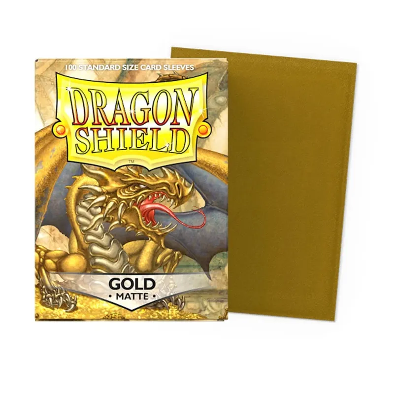 100 Stück/Karton, 66 x 91 mm, Standardgröße, Demark Dragon Shield, matte Kartenhüllen für MTG/PKM/YGO/TCG-Brettspielkarten