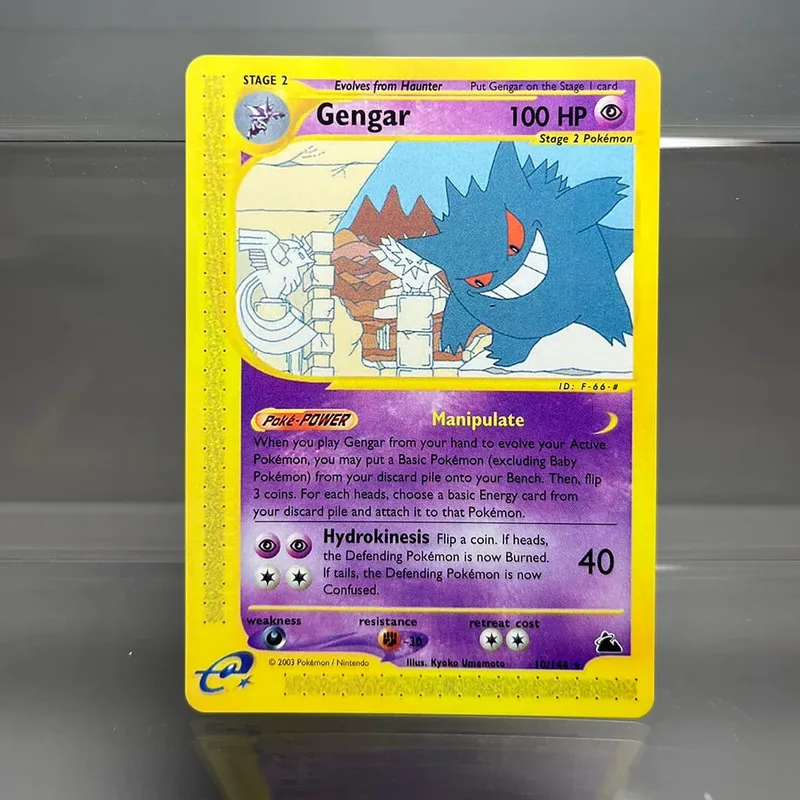 PKM Cards Charizard Steelix Celebi Single Foil Cards Magneton Gengar Classic Game Collection Cards PTCG Proxy Cards