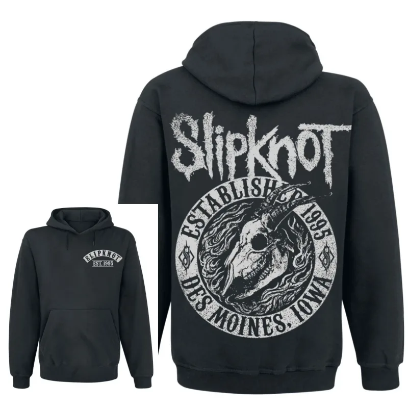 Slipknot Hoodies Pop 2026 New Sale Retro-style Band T-shirt for Both Men and Women Same Design for Both Genders