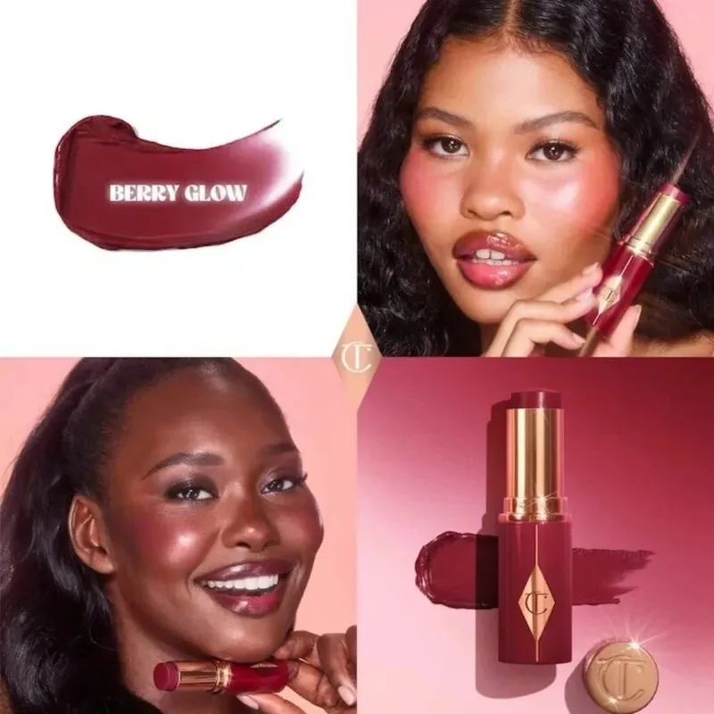 Charlotte Tilbury beállító púder kompakt szájfényes alapozó kéttónusú pirosító szemhéjpúder paletta könnyű, finom, hosszan tartó