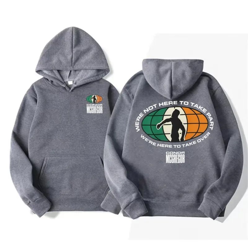 The Notorious Conor McGregor Double Sided Print Sweatshirt Men Women Fashion Gothic Classic Hoodies Fleece Long Sleeve Pullovers