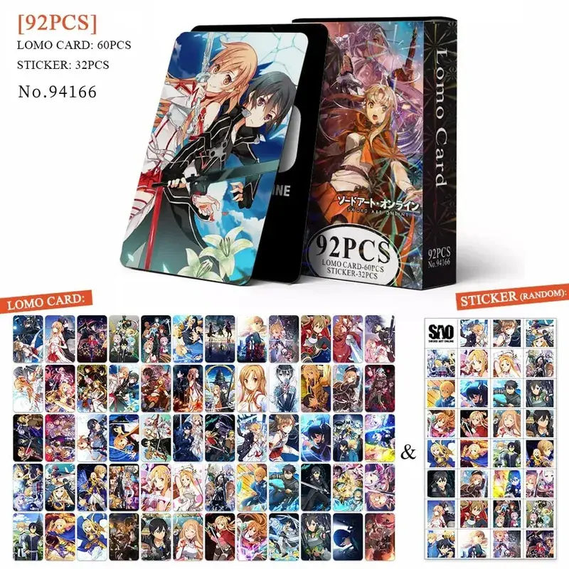 Anime Attack on Titan‌ Lomo Card Pohlednice Hračka Haikyuu Lékárnické deníky Honkai Star Rail Collection Karty s nálepkami Dárek