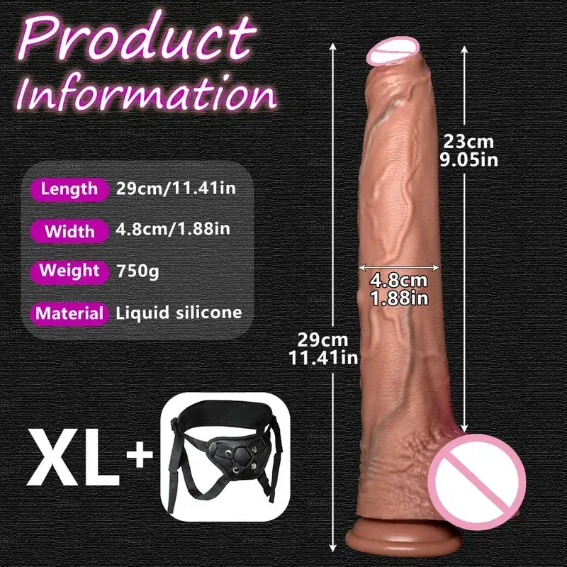 Realistic 5 Sizes Big Dildo Silicone Suction Cup Huge Penis Couples Masturbation Soft Cock Woman Man Anal Adult Sex Toy