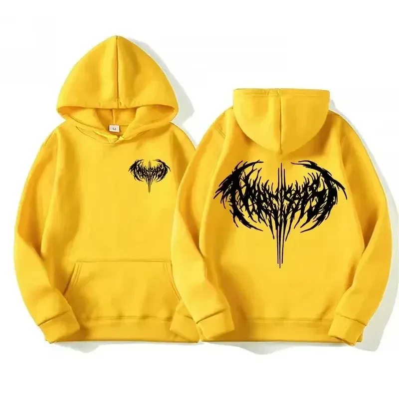 Rapper Graphic Hoodies Men Retro Hip Hop Hoodie Fashion Oversized Sweatshirt Streetwear