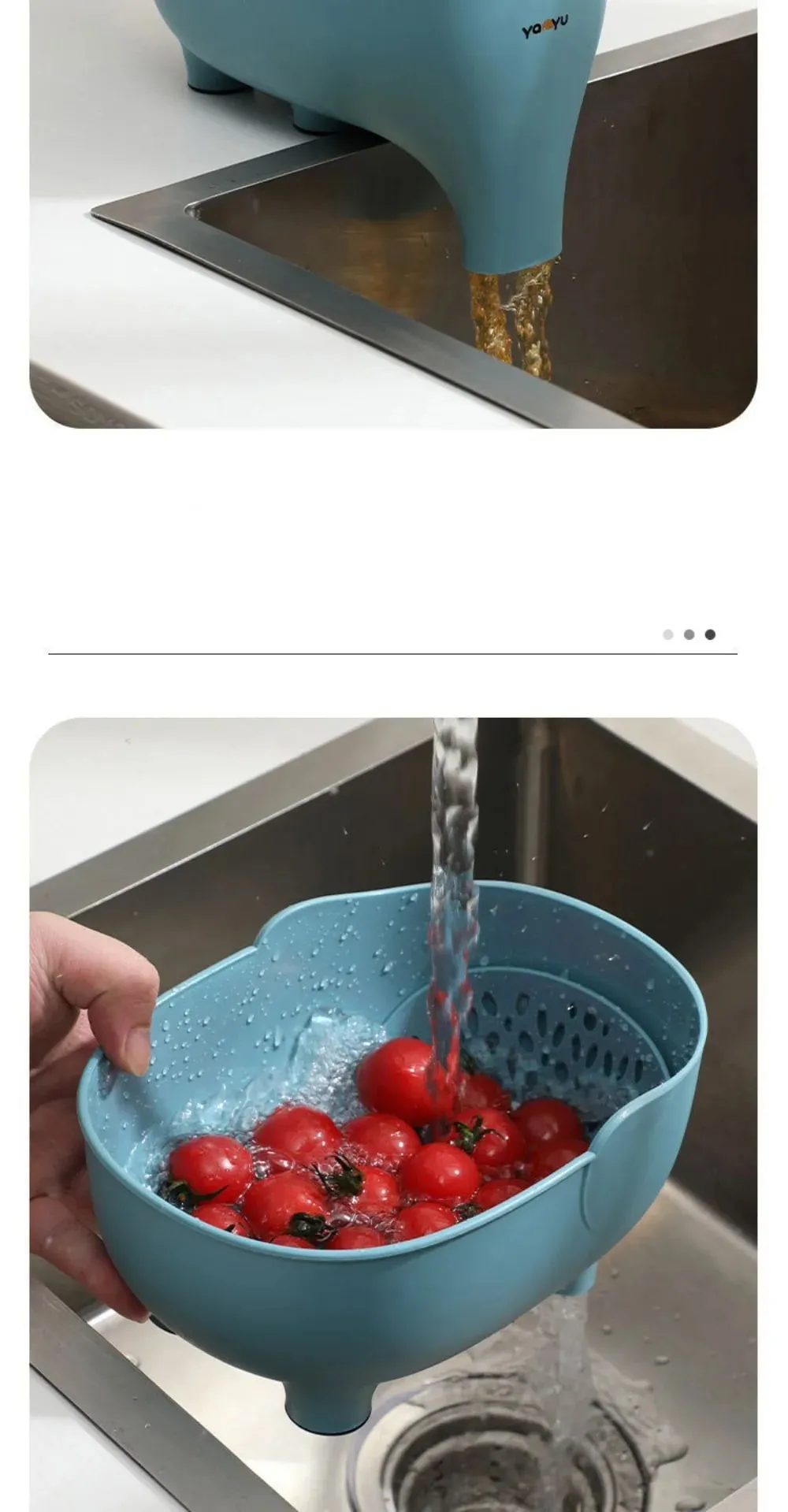 Panier de vidange en forme d'éléphant pour évier, panier de lavage de fruits et légumes, égouttoir suspendu, accessoires de rangement de cuisine polyvalents