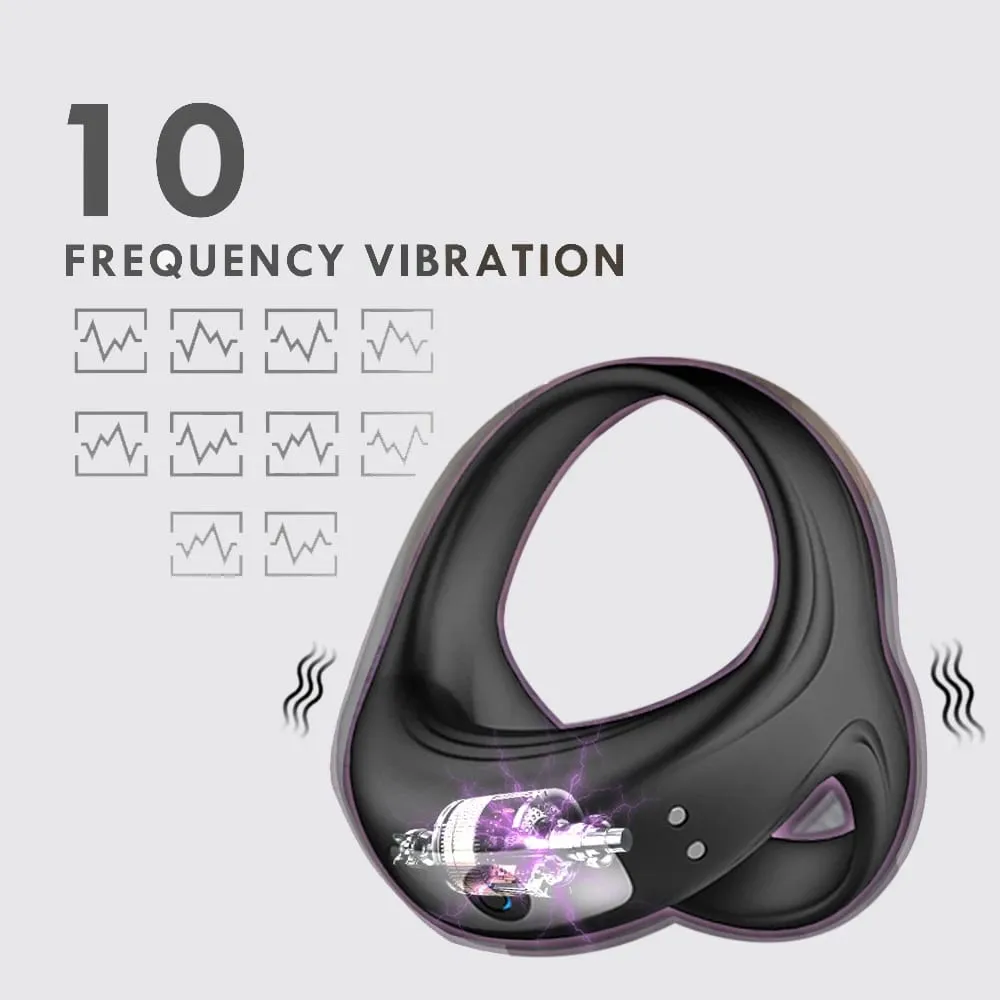 Powerful Vibrator Cock Ring for Men Delay Ejaculation Penis Ring Sex Toys Lock Penisring Cockring Adult Male Sex Supplies 18+