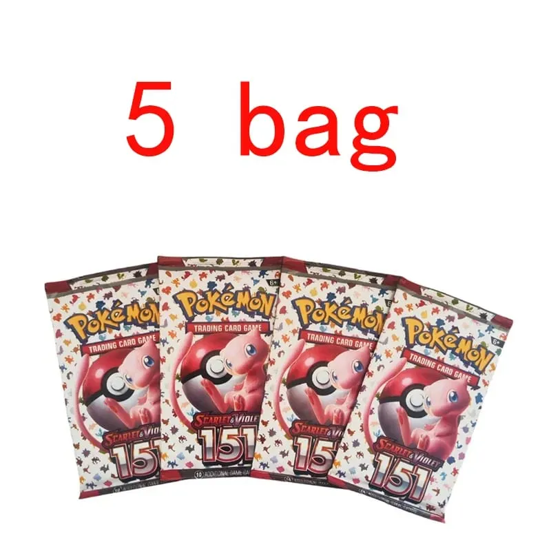 Newest 10/50 Pcs Pokemon Card Prismatic 151 Evolutions English Booster Battle Pokemon Card Game Carte Trading Collection Cards
