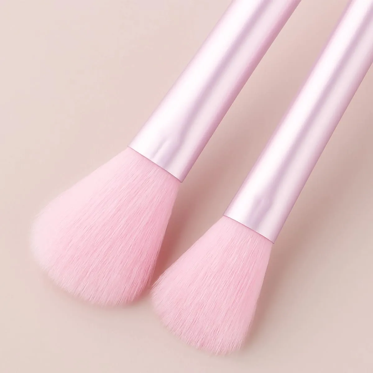 5Pcs Transparent Glitter Rod Cosmetic Brushes Multi-function Blush Powder Eyeshadow Brow Makeup Applicators — image 4