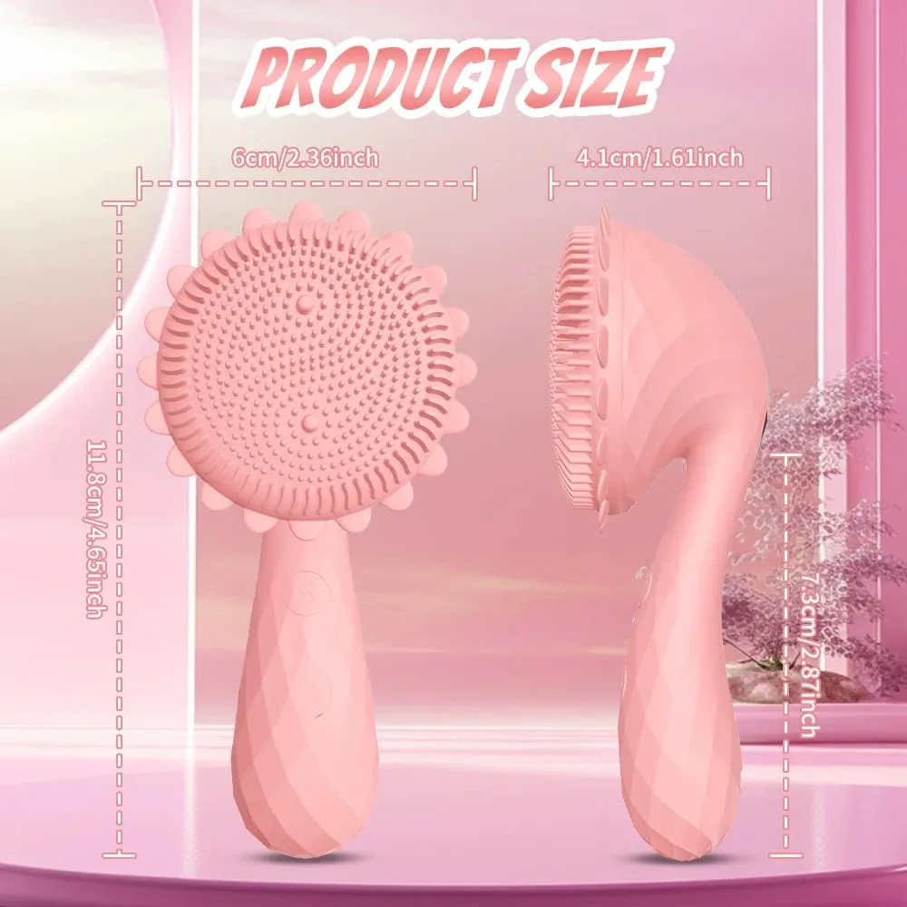 New Vibrator for Women Brush Nipple Clitoris Stimulator Vibrator Dildo Vibrator Cleansing Brushes Makeup Sex Toys Products 18+ — image 6