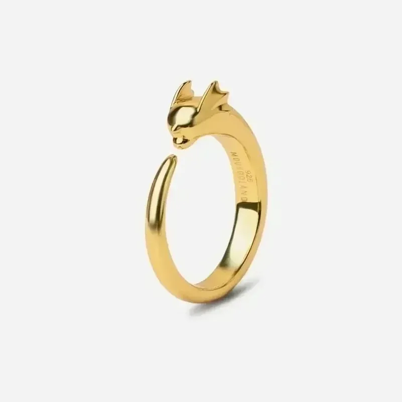 New Pokemon Litwick Dragonair 925 Silver Couple Ring Anime Fashion Cartoon Accessories Cospaly Peripherals Christmas Gifts — image 16