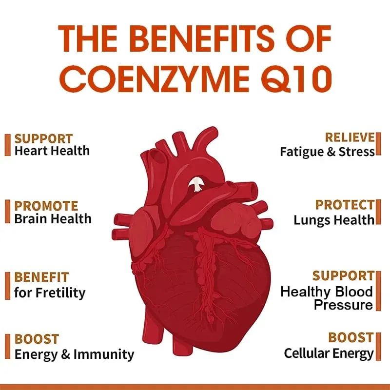 CoQ10 500 mg Softgels - Ultra High Absorption CoQ10 Supplement - Antioxidanttilskud til vaskulær og hjertesundhed — image 5