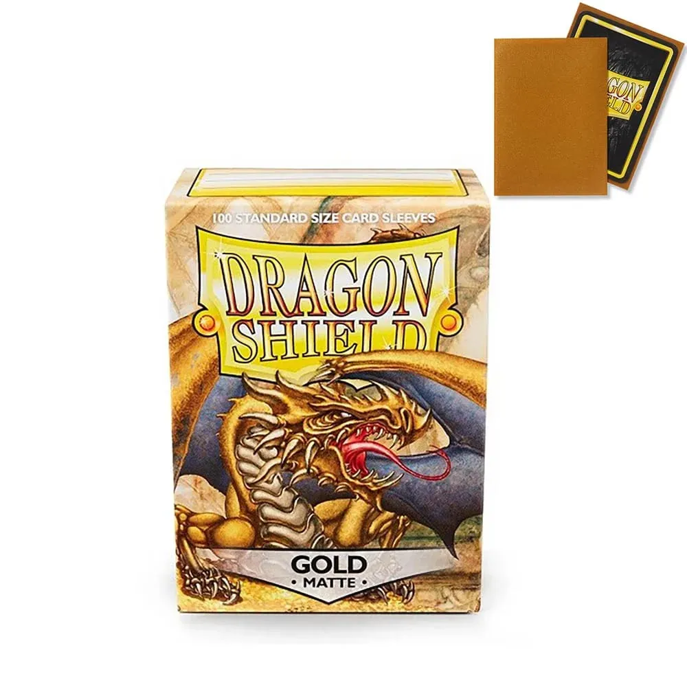 100 Stück/Karton, 66 x 91 mm, Standardgröße, Demark Dragon Shield, matte Kartenhüllen für MTG/PKM/YGO/TCG-Brettspielkarten