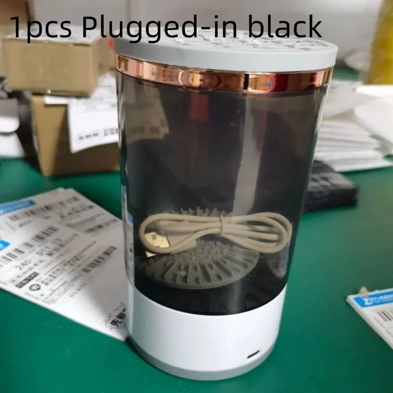 แบบพกพา USB ชาร์จไฟฟ้าแปรงแต่งหน้าเครื่องที่มีประสิทธิภาพอัตโนมัติสำหรับ Home Travel แปรงเครื่องสำอางเครื่องมือทำความสะอาดลึก