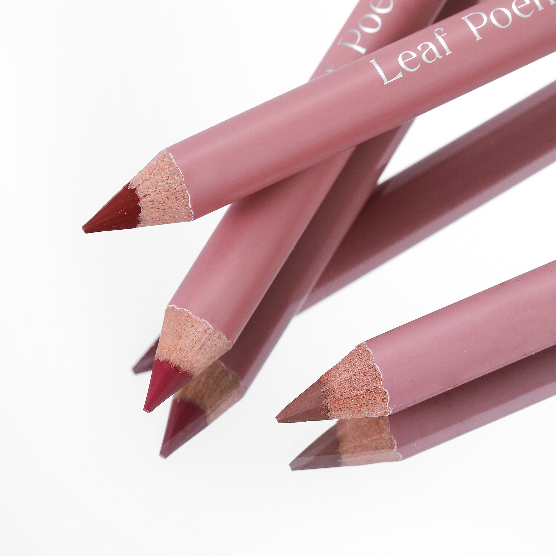 Lápis delineador labial fosco, 12 cores, à prova d'água, batom natural nude rosa, delineador pro, contorno dos lábios, maquiagem — image 4