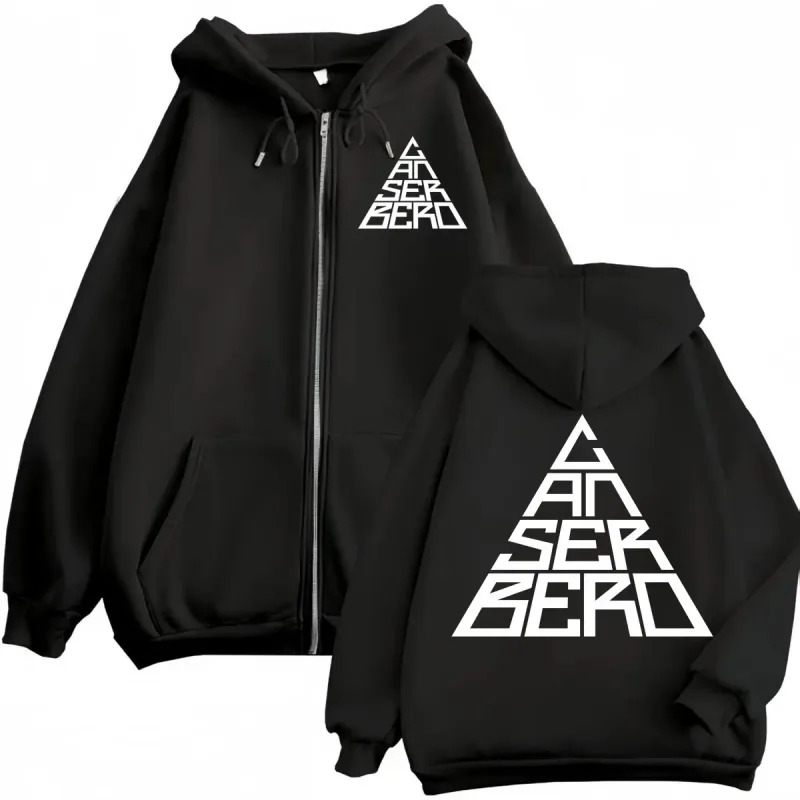 Canserbero All We Need Is Love Muerte Vida Merch Zipper Hoodie Herrenmode Hip Hop Zip Up Sweatshirts Lässige Fleecepullover — image 19