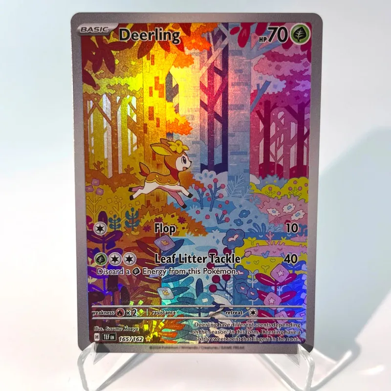 Pokémon 151 PKM Cards PTCG3-D Bulbasaur Squirt Rainbow Gengar ex Holographic Ex GX Rare Collection Battle Toys Gifts for Hobbies
