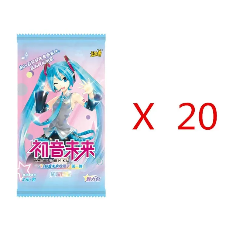 Original Hatsune Miku Card Charm Pack Shining Superstar Party Show Cards CR OR UTR Rare Collection Card Toy — image 8