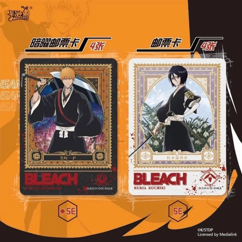 Official Genuine Thousand-Year Blood War Arc BLEACH Guardian Collection Cards Poem of Destiny Anime Collection Card Gifts