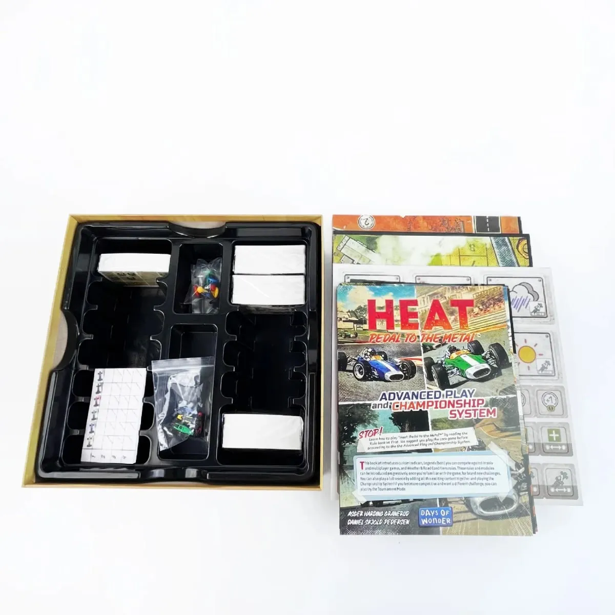 “HEAT: Full Throttle” — A Fast-Paced Adrenaline-Fueled English-Language Racing Tabletop Card Game for 1 to 6 Players